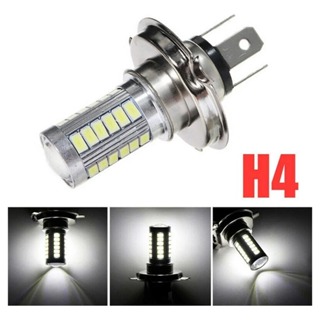 Lampada H4 3 Pinos LED 25W 6000k 57 LEDs Branca Farol Carro em Oferta na Shopee
