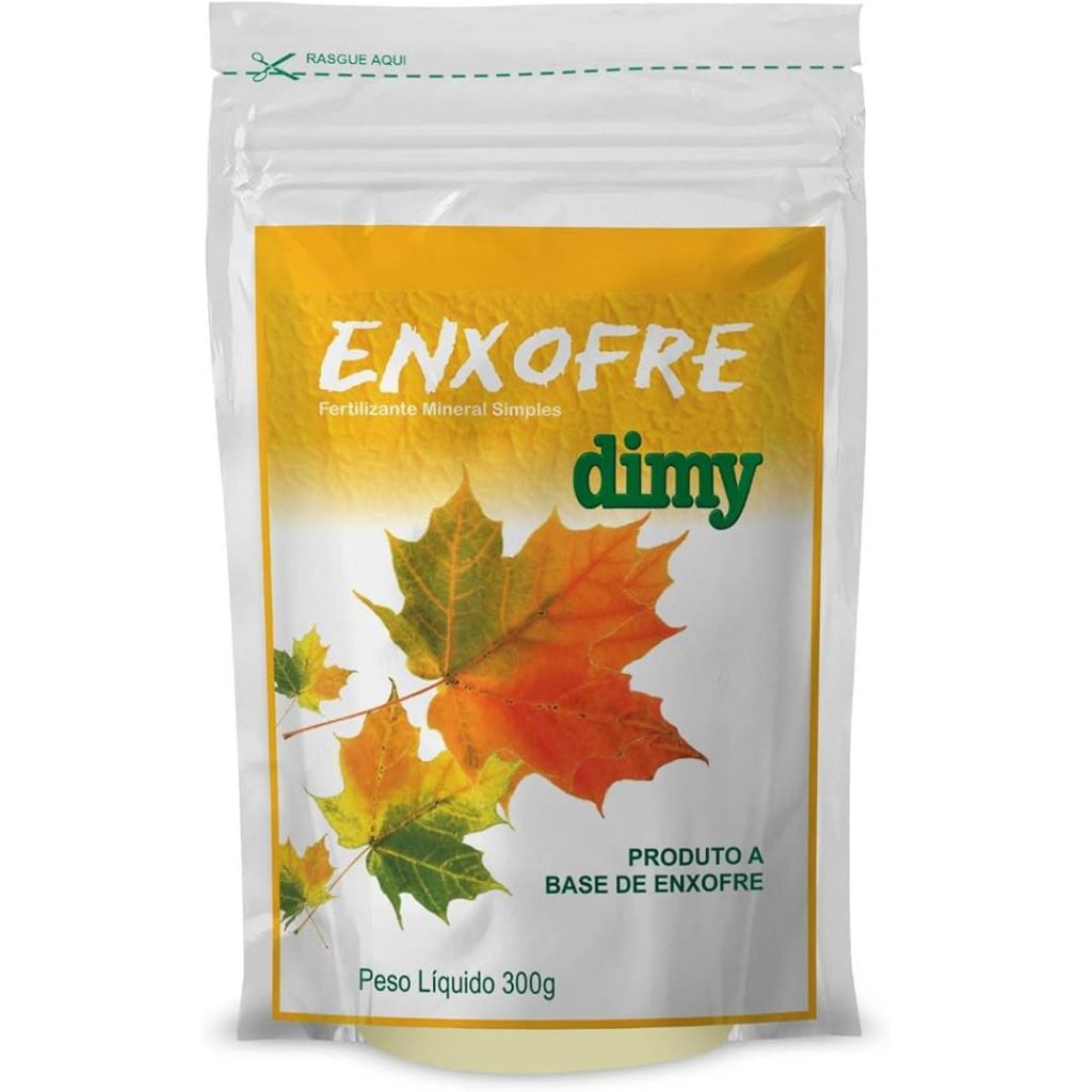 Enxofre Dimy 300g – Fertilizante Foliar para Plantas e Jardim