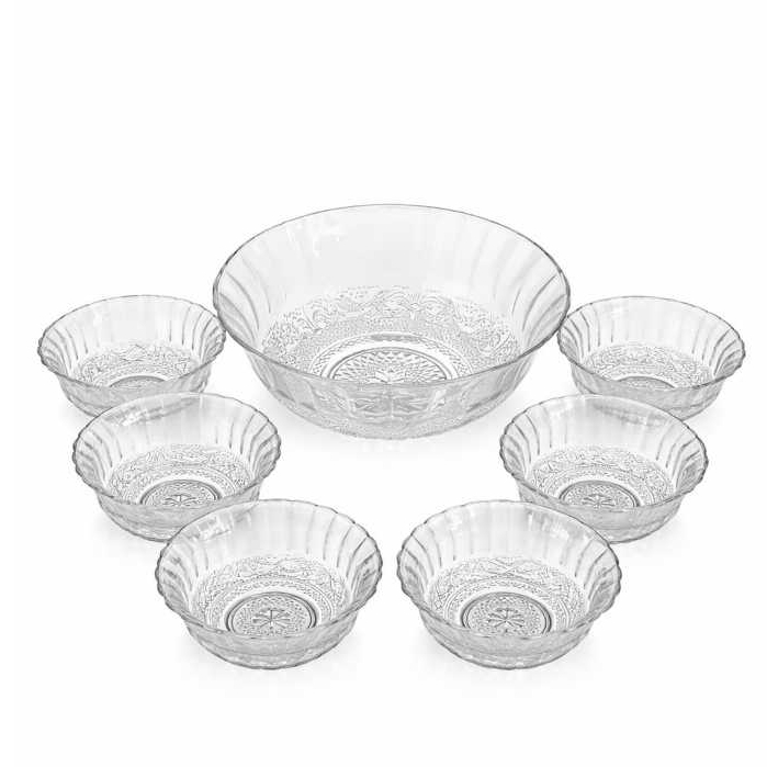 Conjunto Bowls de Vidro 7 Peças – Design Clássico e Elegante em Oferta na Shopee