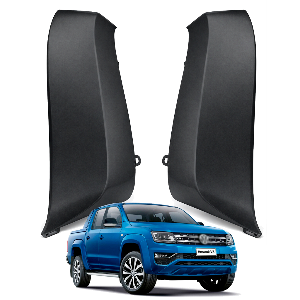 Moldura Alargador Ponteira Parachoque Amarok 2013 2014 2015 2016 Resistente