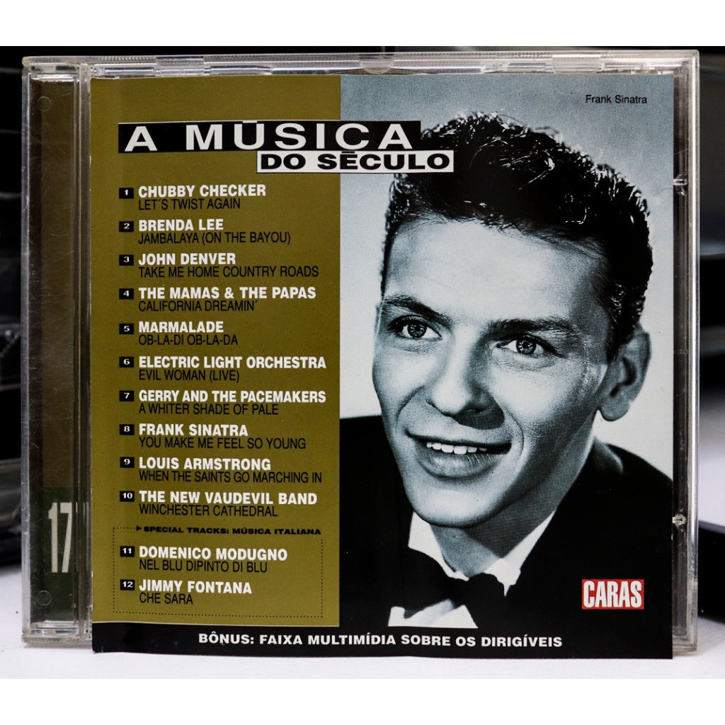 CD A MUSICA DO SÉCULO -VARIOUS  VOL.17 (REVISTA CARAS)