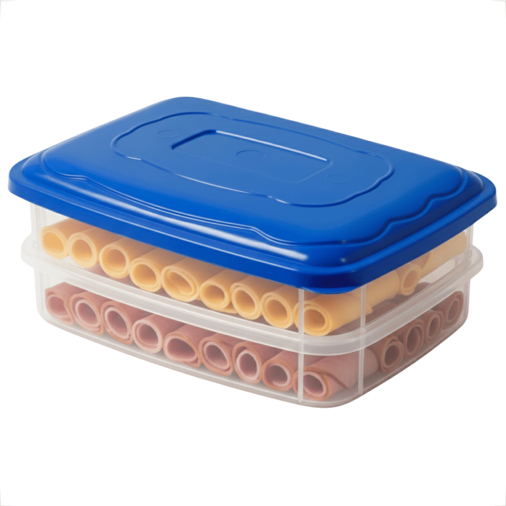 Porta Frios Plástico com Tampa Resistente Ideal para Geladeira e Freezer Conjunto de Potes Premium em Oferta na Shopee