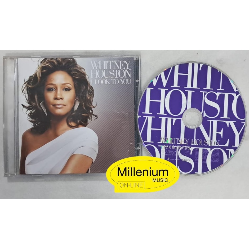 CD Whitney Houston  I Look To You 2009 Original Gravadora Colecionador Ótimo Estado