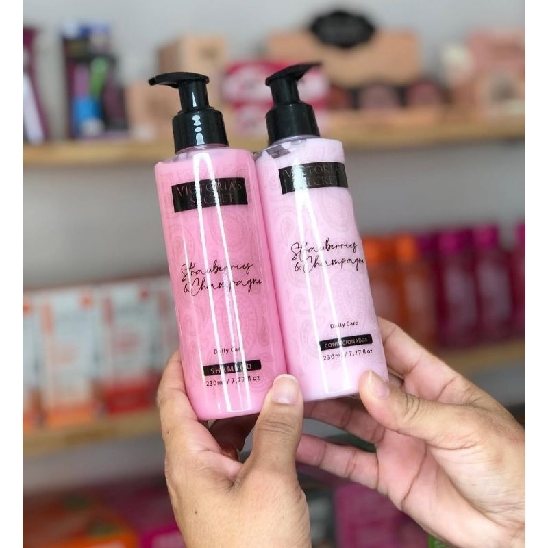 Kit Shampoo e Condicionador Victoria's Secret **Pure Seduction** 230ml