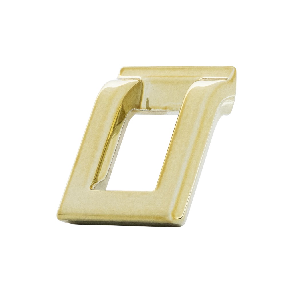 Puxador Alça Slim Para Armario Gaveta Alca Zm 16mm Zamac