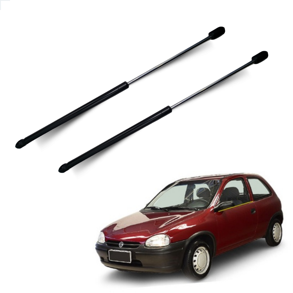 Par Amortecedor Porta Malas Corsa Hatch 1994 a 2001 Tampa Traseira a Gás