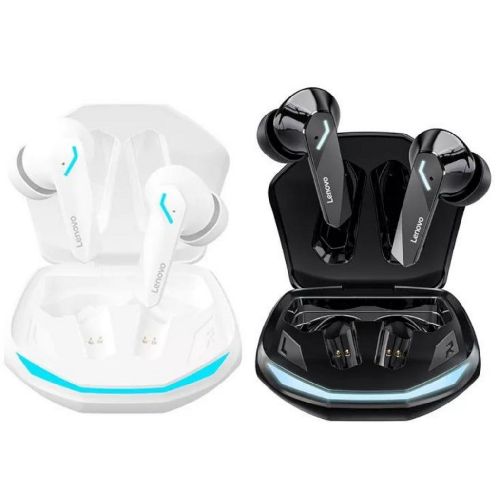 Fone De Ouvido Gamer Sem Fio Lenovo GM2 PRO Bluetooth 5.3 Com Microfone
