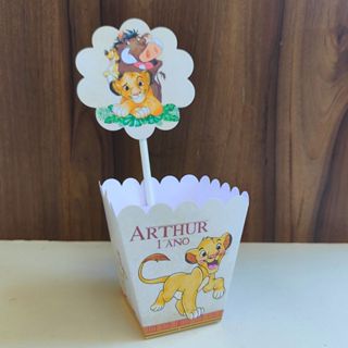 Centro de mesa Rei Leão - Pegue e Monte em Oferta na Shopee