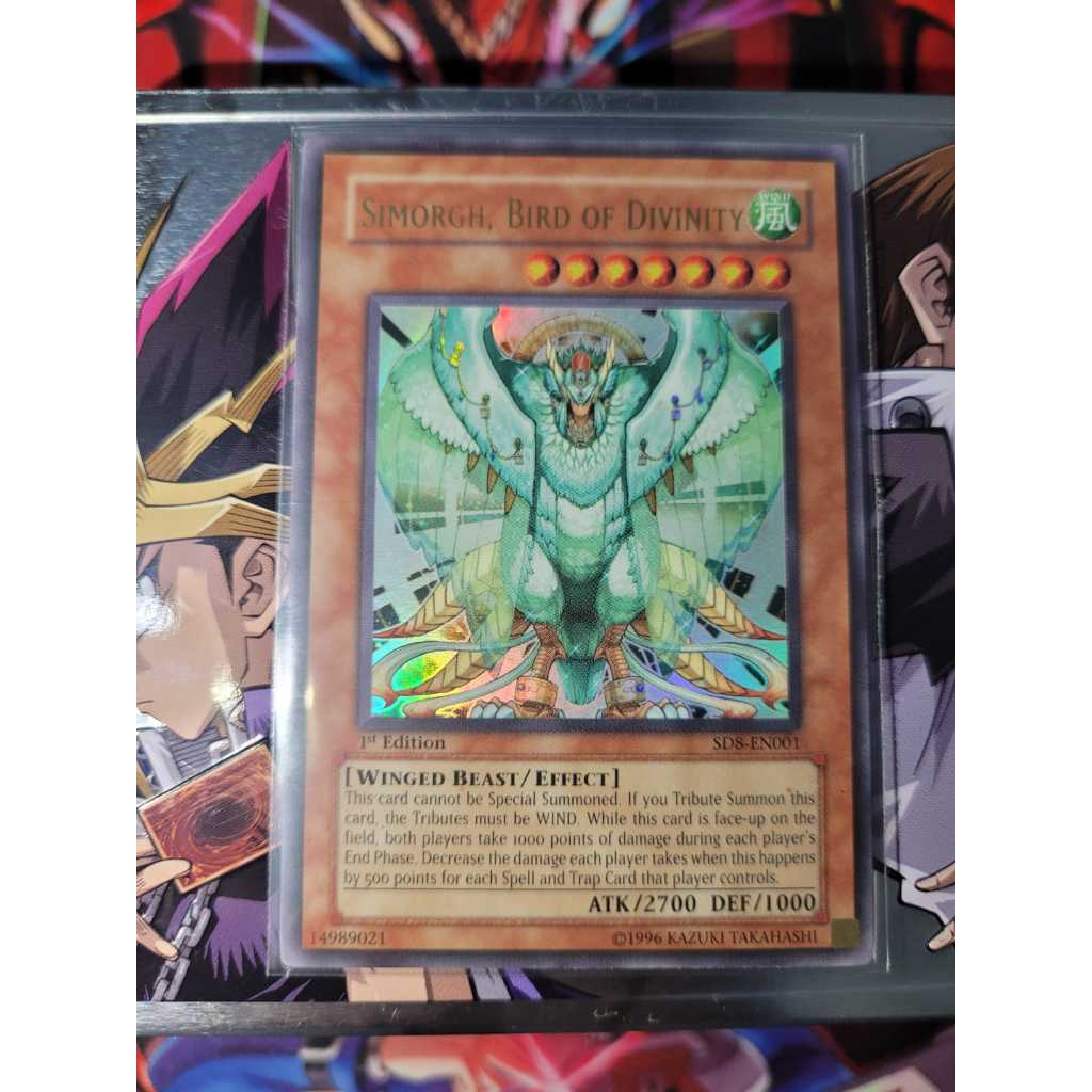 Simorgh, Bird of Divinity - Raridade ULTRA - Carta de 2006 - Yugioh! Original Konami!