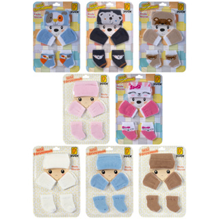 Kit 3 Peças Touca Luva e Meia Bebê Enxoval Maternidade RN Algodão Confortável Fofurinha em Oferta na Shopee