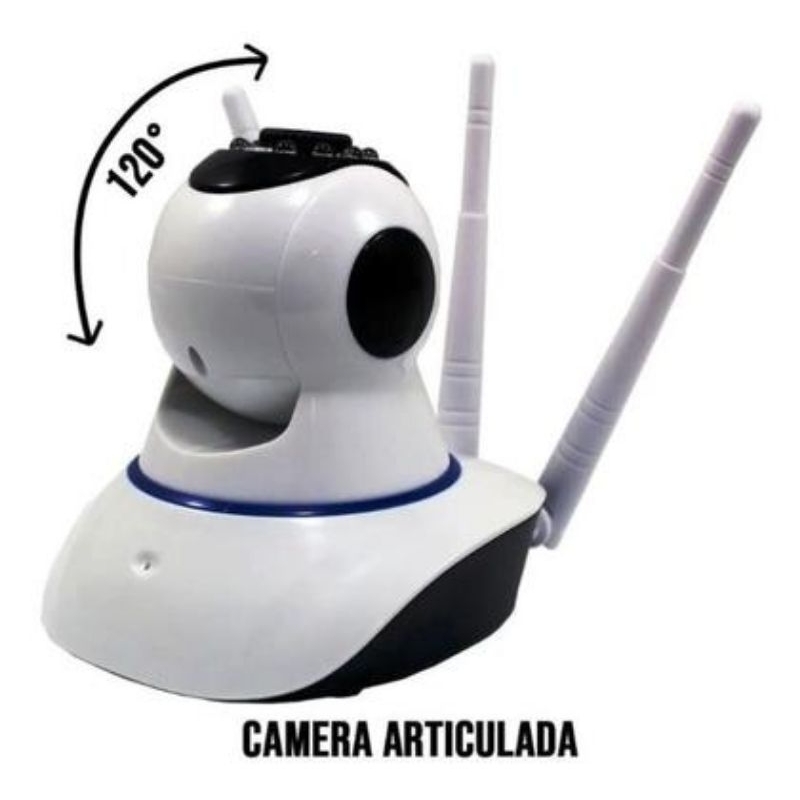 Camera Wifi Ip De Segurança Fhd 1080P 360 Robozinho