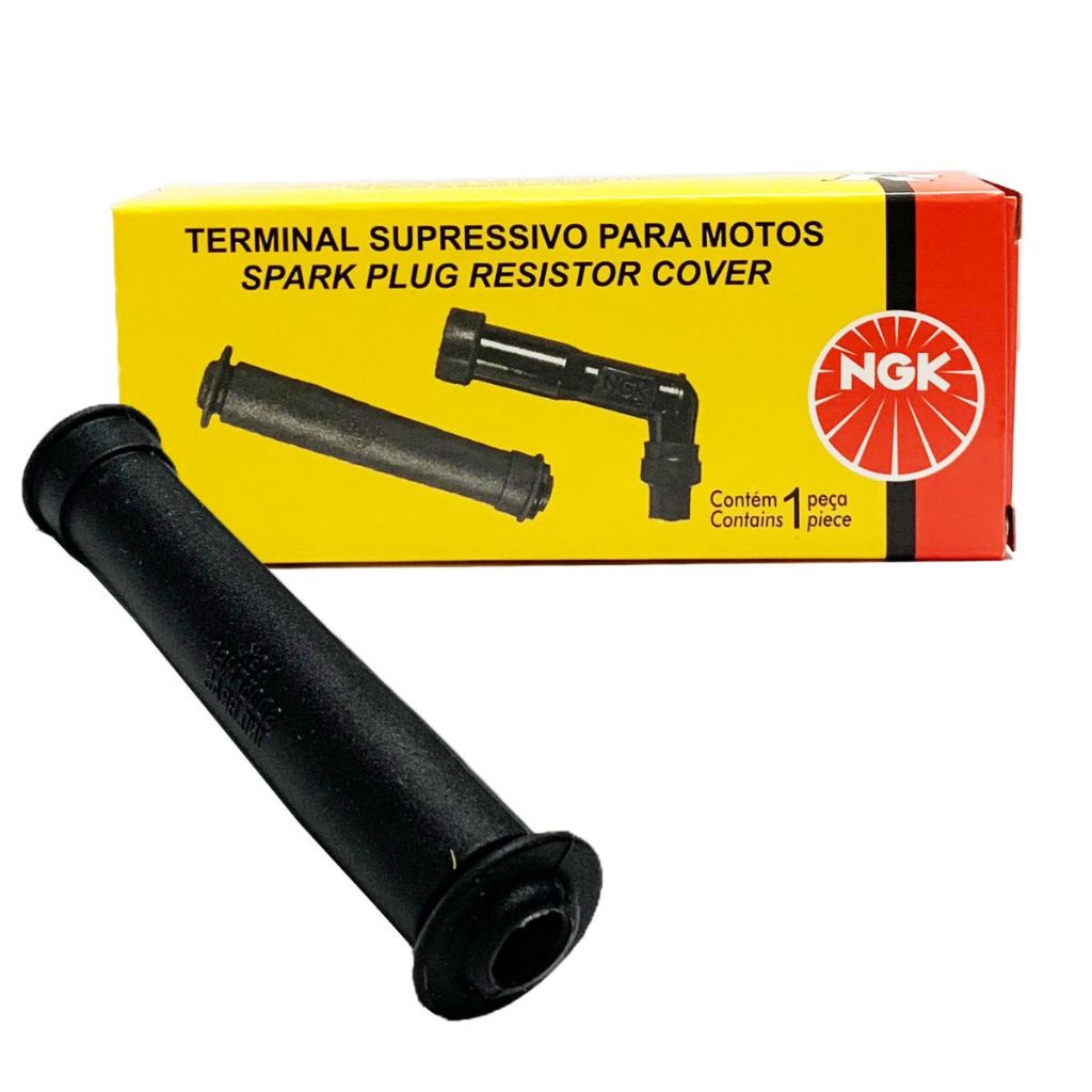 Terminal Supressivo Cb 300 / Xre 300 / Cbx 250 Twister / Xr 250 Tornado Ngk em Oferta na Shopee