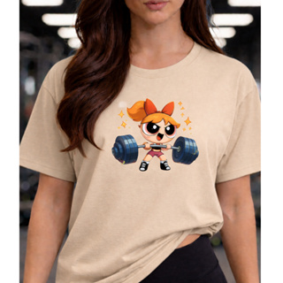 Camiseta T-Shirt Feminina Estampa Academia Blusa 100% Algodão Treino Envio Imediato em Oferta na Shopee