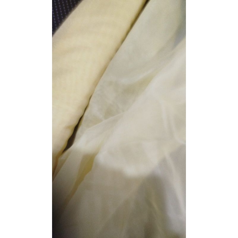 tecido voil voal amarelo claro 4 metros x 1,50 de largura
