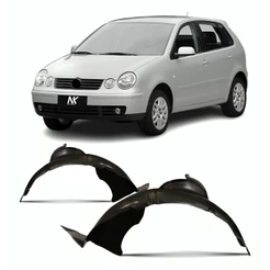 Parabarro Dianteiro Polo 2003 2004 2005 2006 2007 á 2012 Sedan e Hatch PARABARRO ASA URUBU MORCEGAO FORRO RODA BATE PEDR