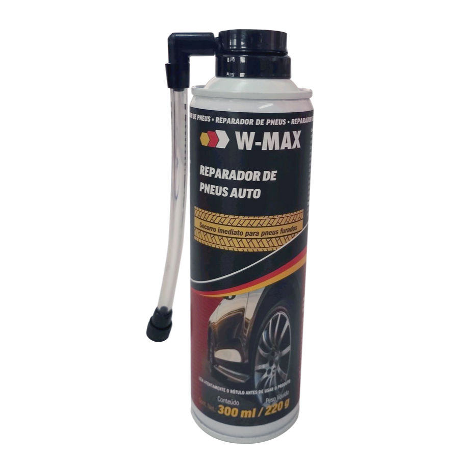 Reparador De Pneus Auto W Max Wurth 300ml tapa furo de pneus instantaneo