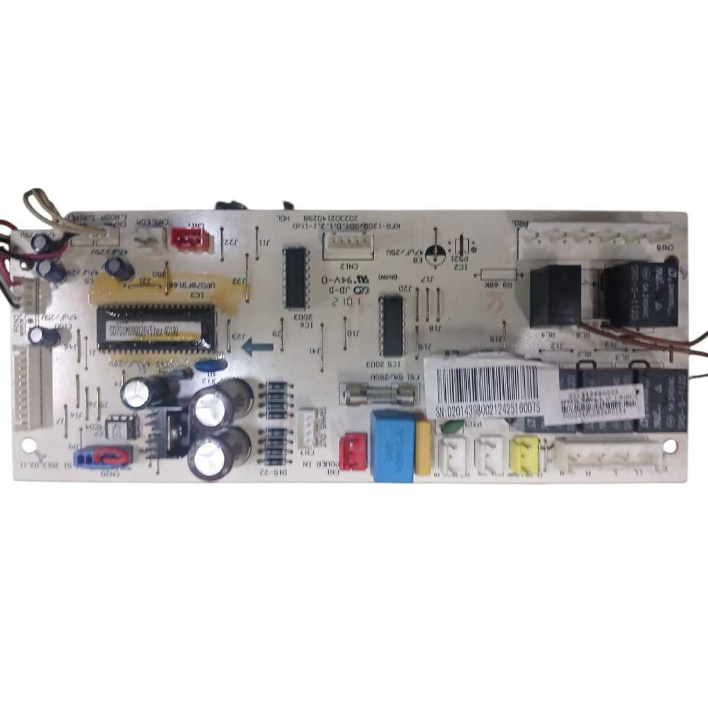Placa Principal da Evaporadora Cassete Carrier 18000 Btus 40KWQA018515LC Quente / frio 201342490003
