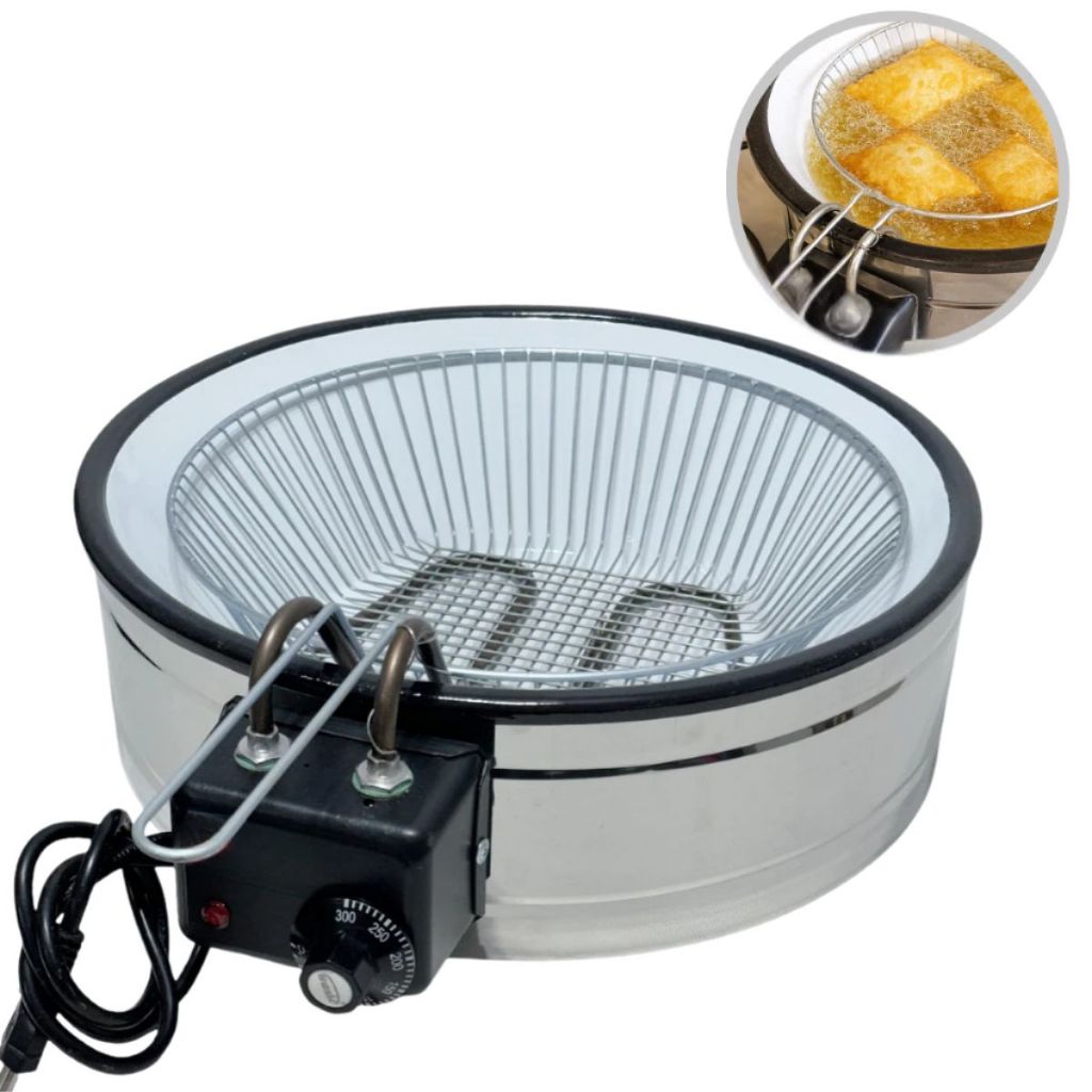 Tacho Esmaltado Fritadeira Elétrica 7L 220V Profissional