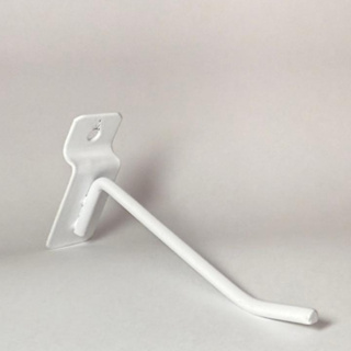 Gancho Painel Canaletado 10cm Com 10 Unidades Branco em Oferta na Shopee