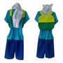 Fantasia do Finn - Infantil Aventuras com Gorro, Camisa, Short e Mochila hora