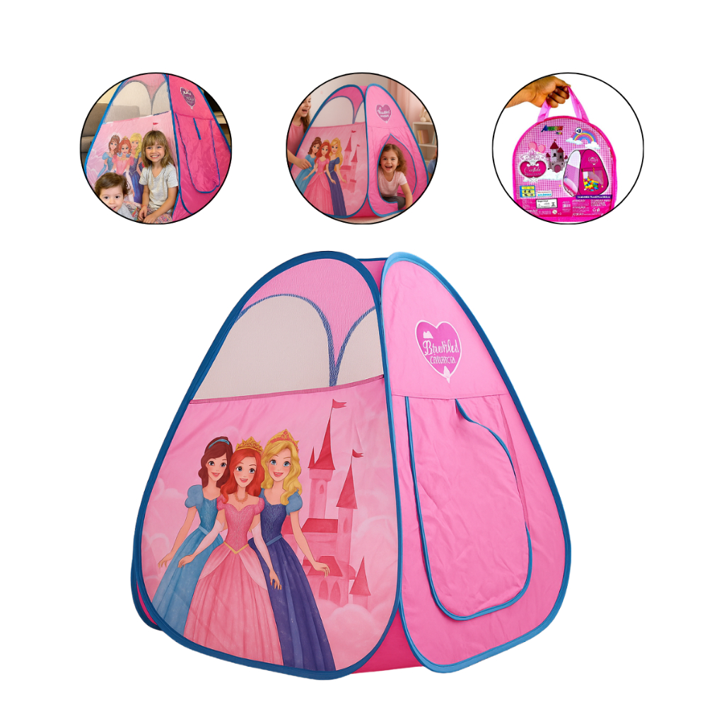 Barraca Castelo Princesas Toca Barraquinha Cabana Infantil em Oferta na Shopee
