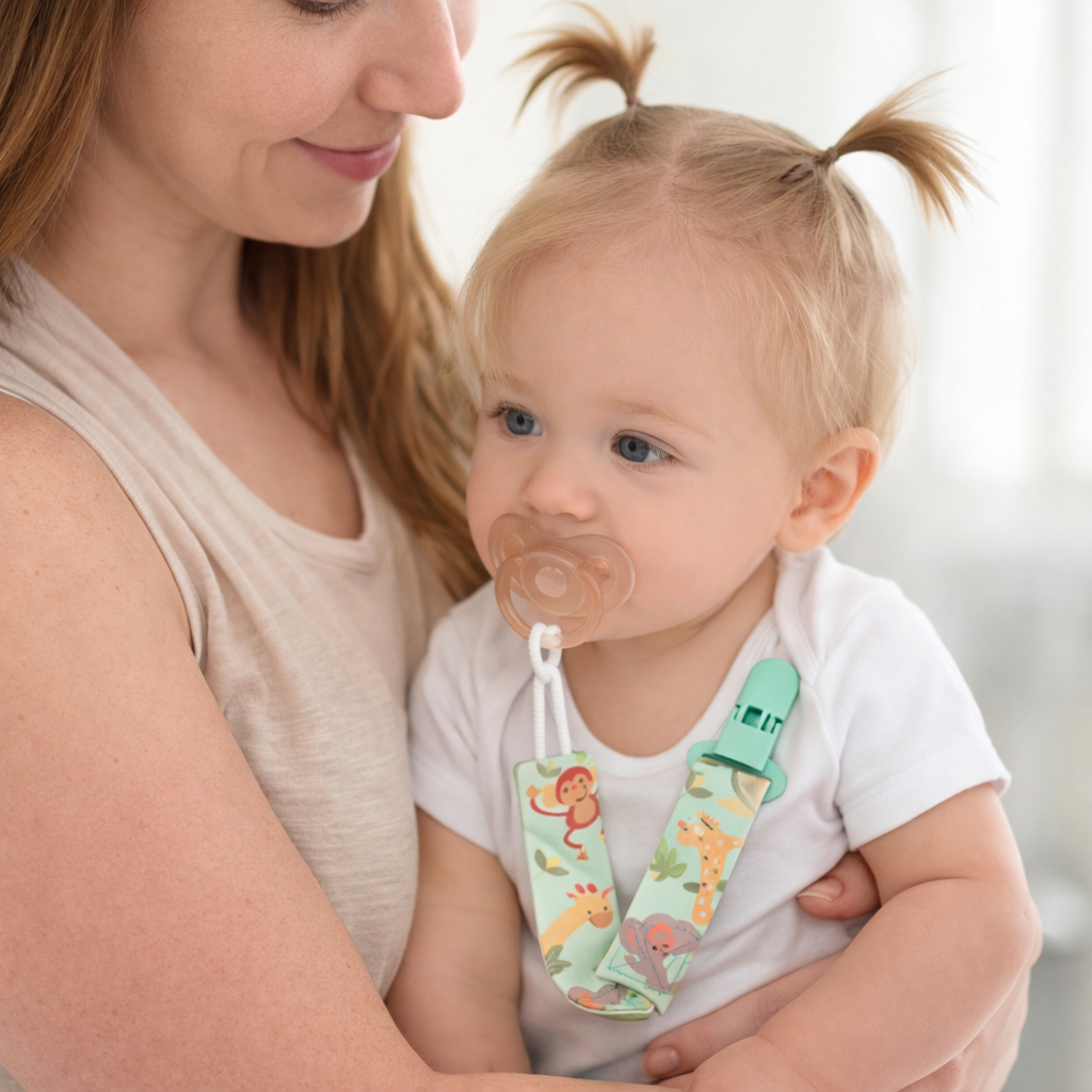 Kit 2 Unidades Prendedor Clipe Chupeta Menino e Menina - Promoção
