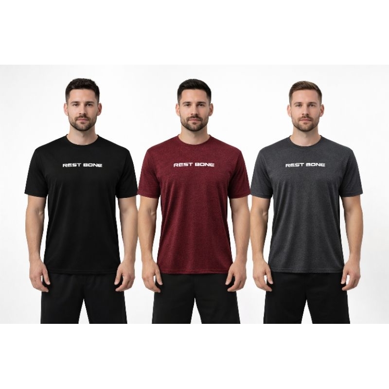 CAMISETA MANGA CURTA DRY FIT ESPORTE ACADEMIA VERÃO CORRIDA CAMINHADA em Oferta na Shopee