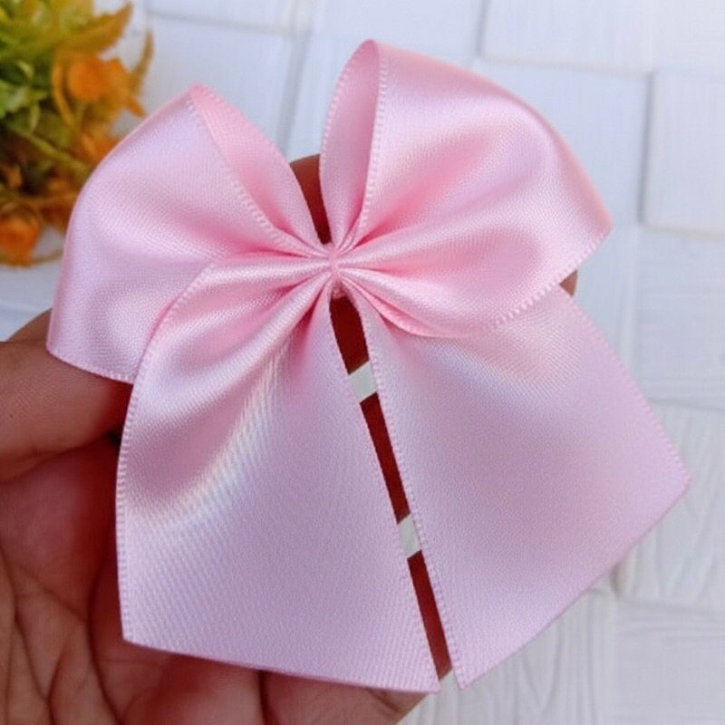 Laço de Cetim Nº09 Grande 7x8cm – Lacinho para Lembrancinhas