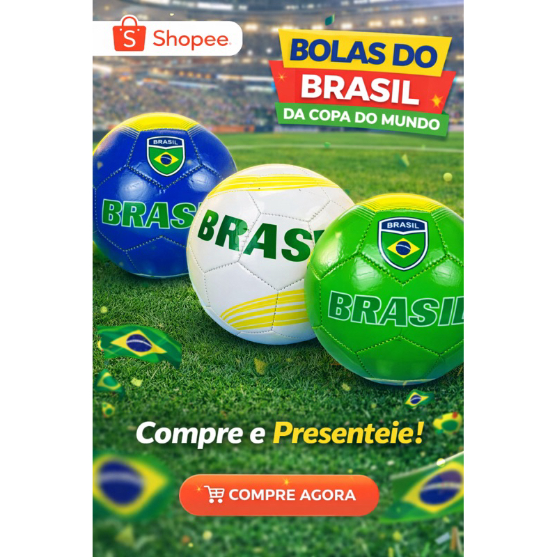 Bola de futebol Brasil copa 2026- Tamanho N*5,PVC.
