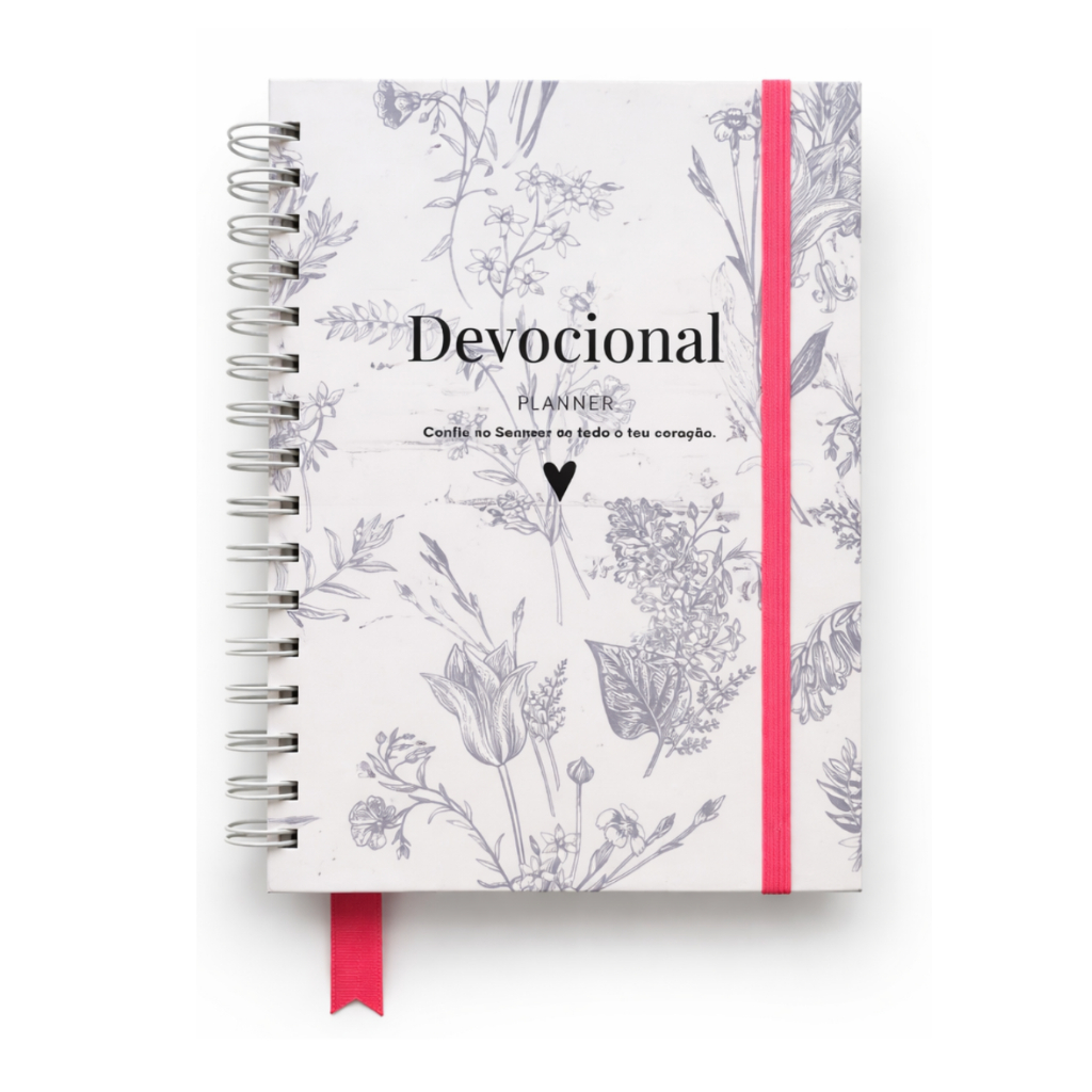 PLANNER DEVOCIONAL / DEVOCIONAL FLORAL A5 / Planner devocional delicado