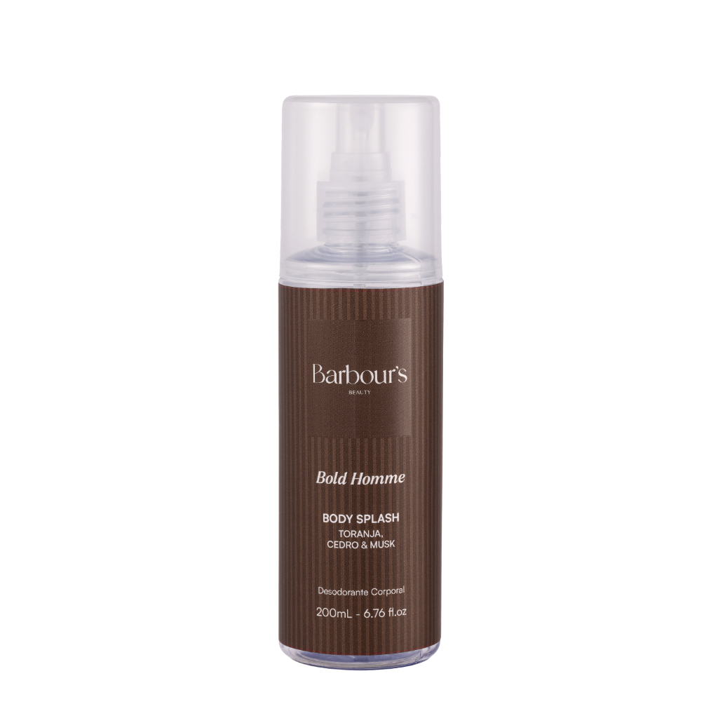 Body Splash Masculino Bold Homme Desodorante Barbour's 200ml em Oferta na Shopee
