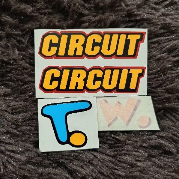 kit adesivos circuit +t.+w. em Oferta na Shopee