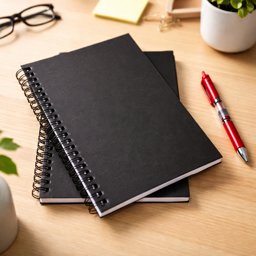 Caderno Espiral de Capa Dura 100 Folhas Scrapbook em Oferta na Shopee