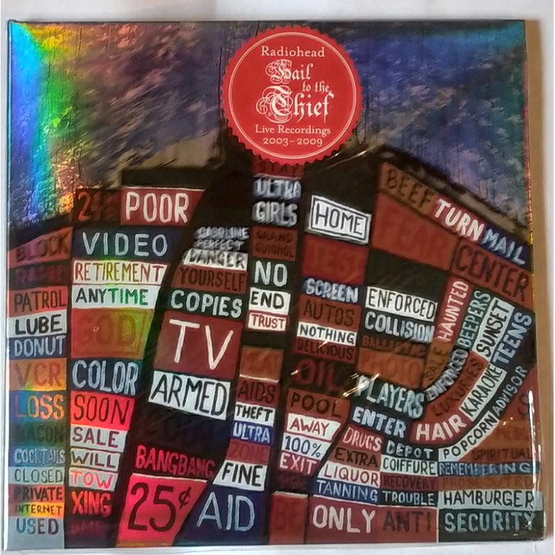 CD RADIOHEAD HAIL TO THE THIEF (Live Recordings 2003-2009) 2025 EU
