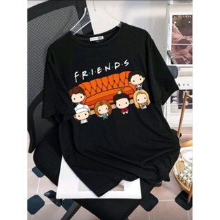 Blusa T-Shirt Feminina 100% Algodão Seriado Friends Camiseta Baby Look Divertida com Estilo e Conforto em Oferta na Shopee