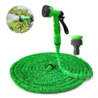 Mangueira Mágica Extensível 30m ou15m com Gatilho 7 Jatos Engate Rápido Compacta Leve e Resistente em Oferta na Shopee
