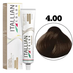 Coloração Itallian Color 4.00 Castanho Plus Professional 60g