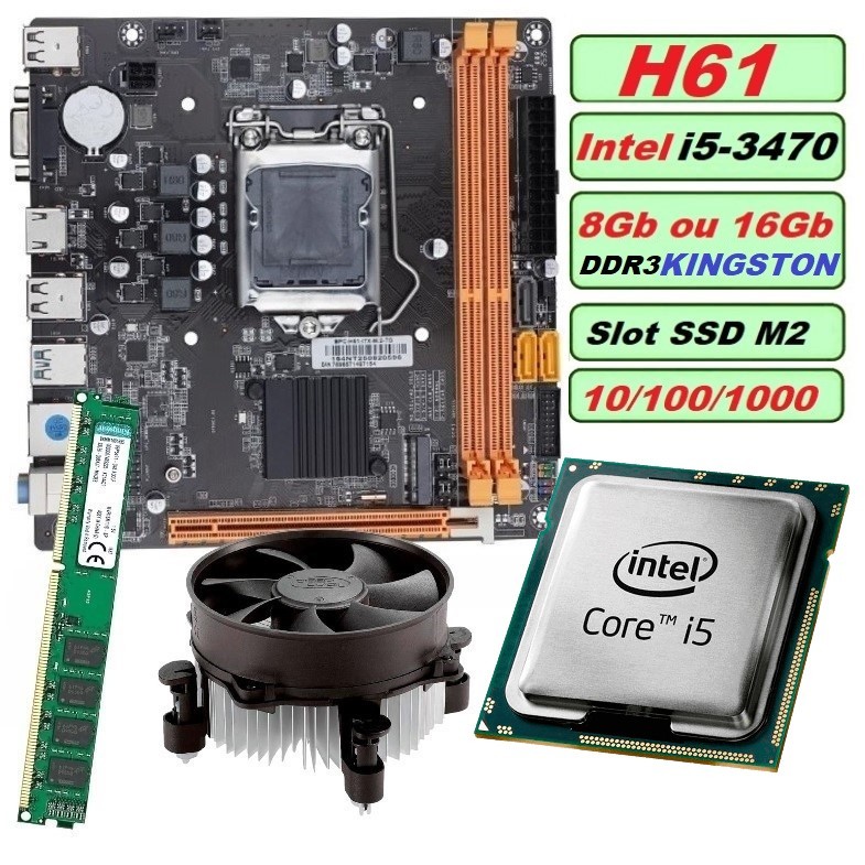 O que é Placa Mãe Lga1155 H61? Guia e Onde Comprar | BuscaProdutos