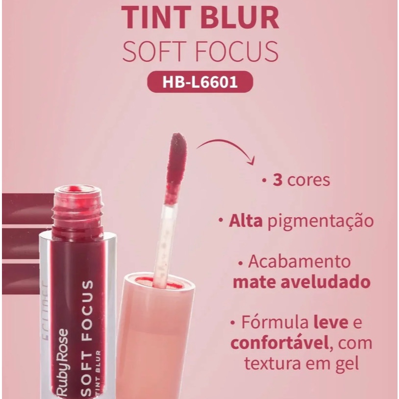 Tint Blur Ruby Rose Soft Focus Hbl6601 em Oferta na Shopee