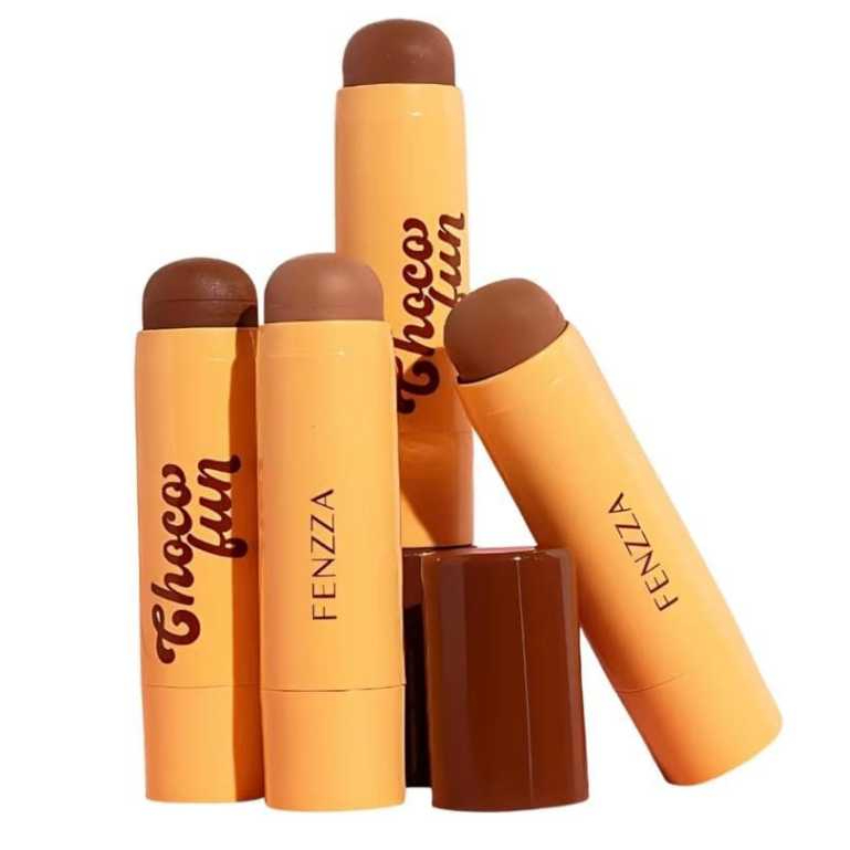 Contorno em Bastão Fenzza Choco Fun – 8g (70% , 80% e 100%) Beleza Estilo em Oferta na Shopee