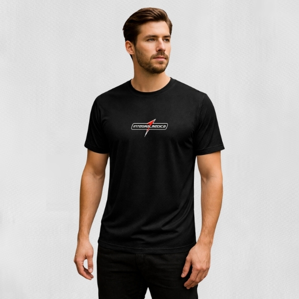 Camisa Dry Fit Masculina - Integral 01 - Academia Corrida Tecnologia Dry Fit Elasticidade Superior Conforto Térmico