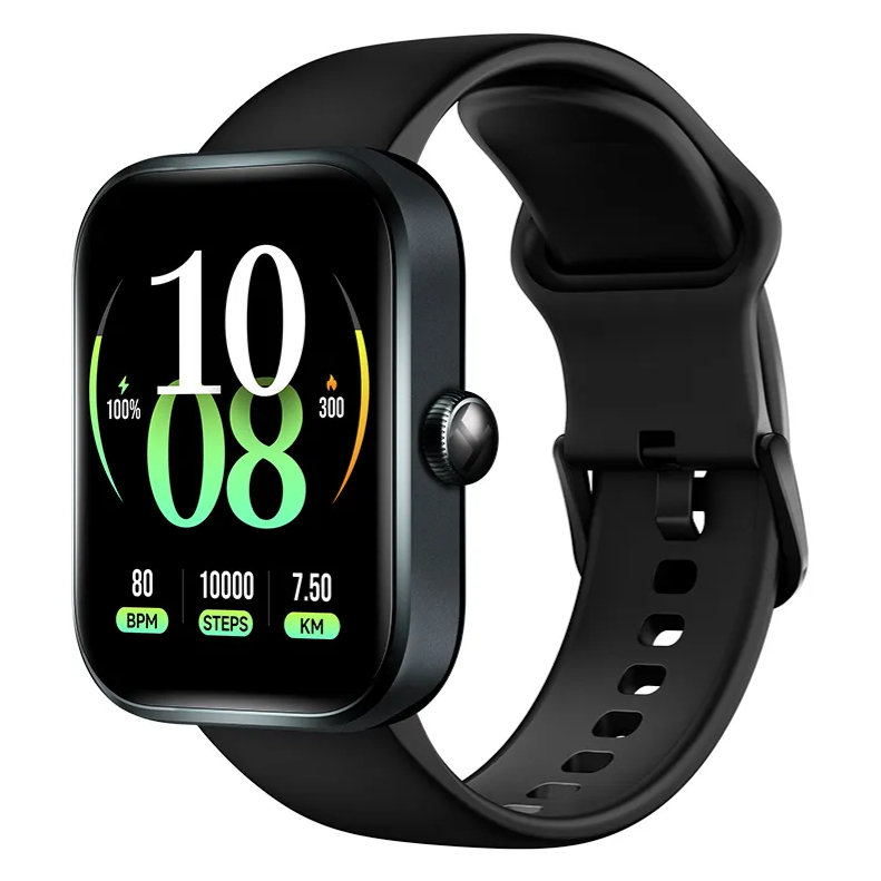 Smartwatch Haylou Watch 4 Gps 1.93 Chamadas Bluetooth Ip68 Preto