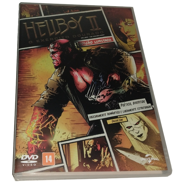 Dvd Hellboy II - O Exército Dourado - De Coleção (semi-novo)