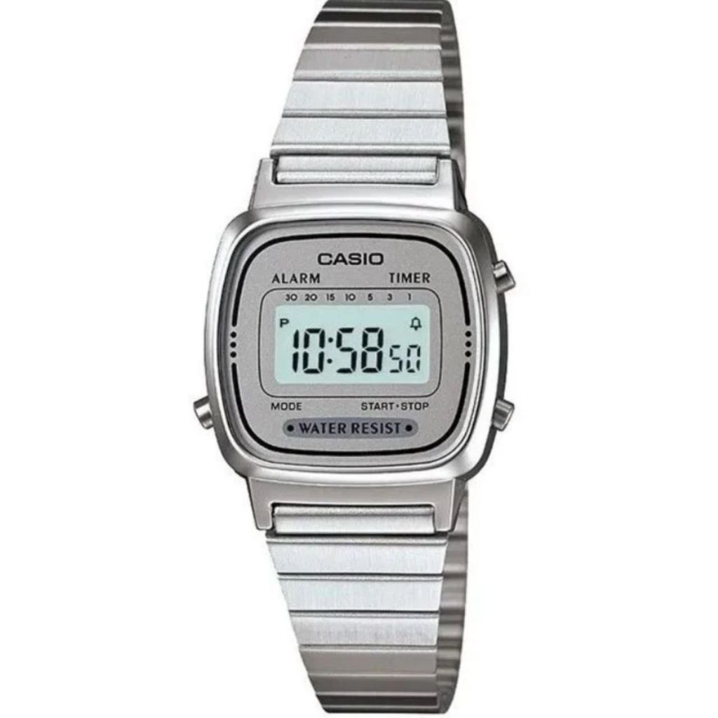 RELÓGIO CASIO UNISSEX VINTAGE LA670WA-7DF