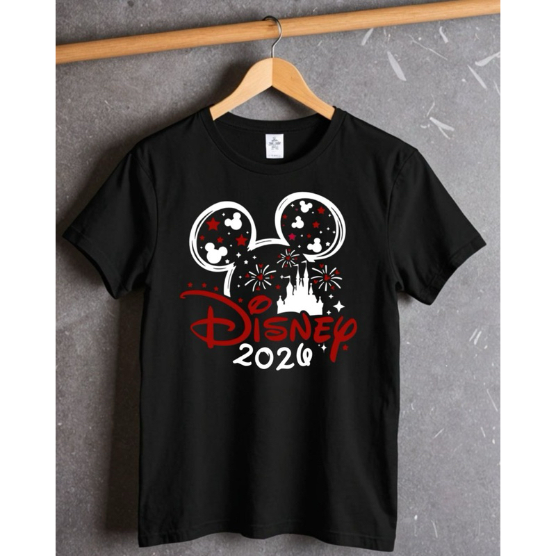 Camiseta Disney Viagem [2026] mickey ou Minnie família Orlando Paris Disnayland Parque Infantil Adulto Plus Size em Oferta na Shopee