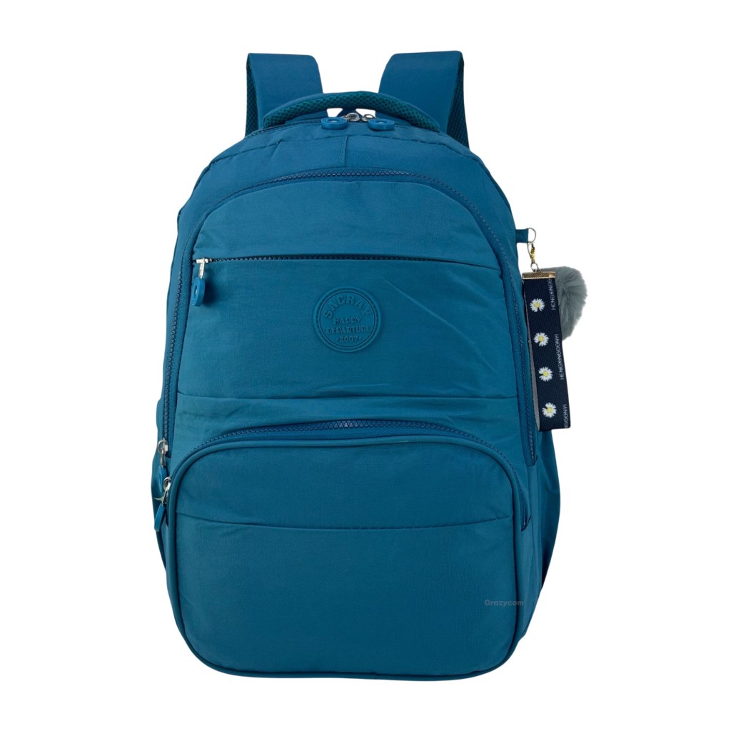 Mochila Feminina Tactel impermeável Resistente Estudante Trabalho Casual Viagem