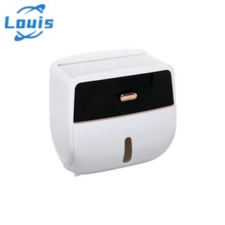 Louis Caixa Organizadora Banheiro à Prova D'água com Suporte Celular - Porta Rolo Papel Higiênico em Oferta na Shopee