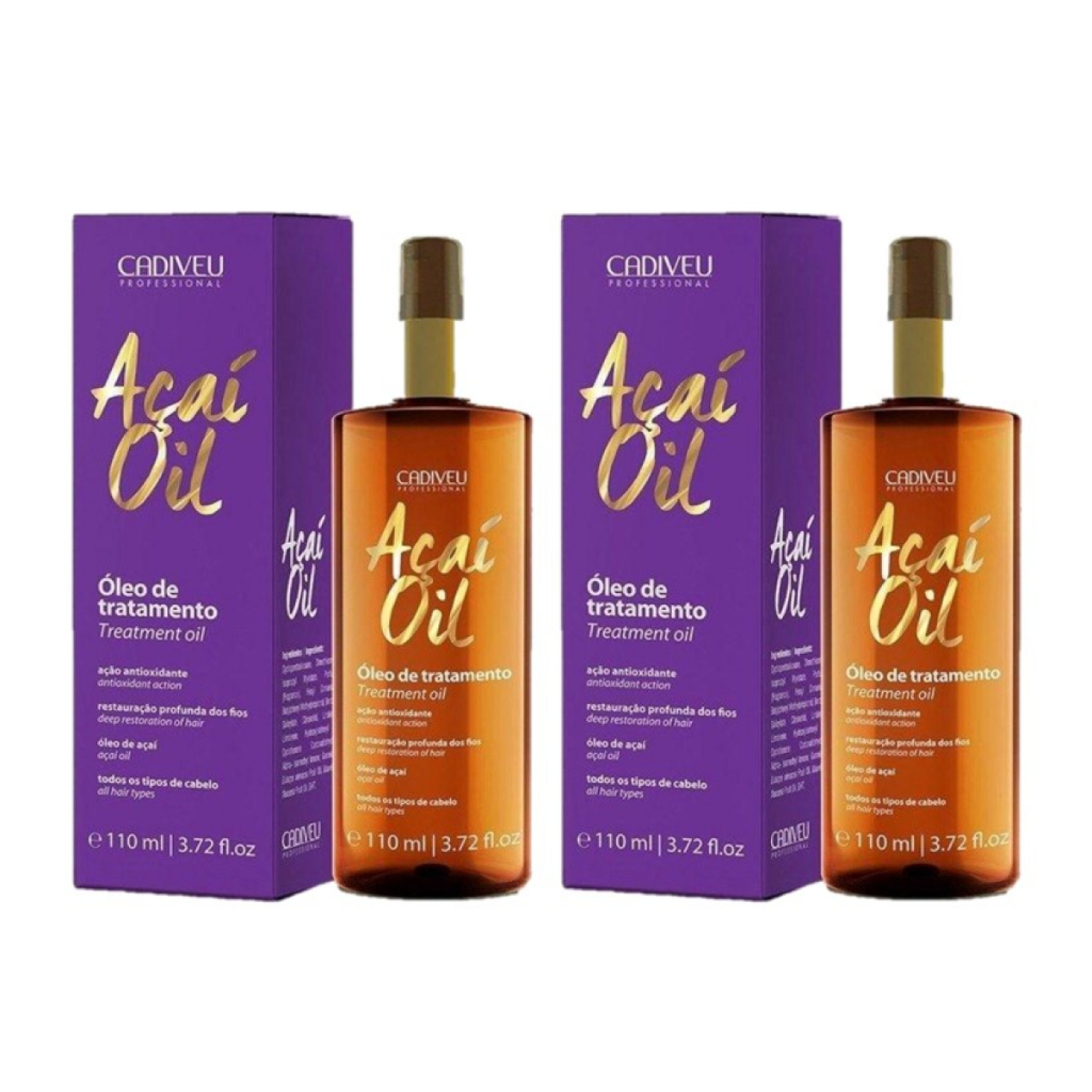 Cadiveu Kit Açaí Óleo De Tratamento 2x110ml - 2 Unidades