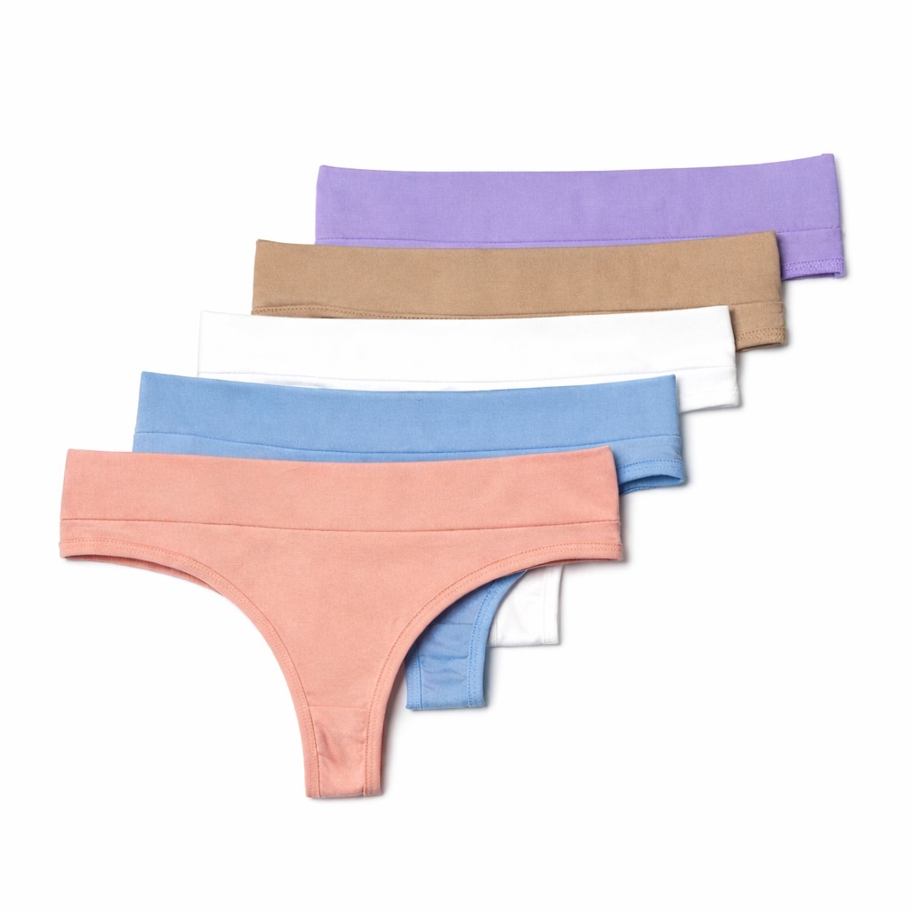 Kit Calcinha Fio Dental Calcinha Tanga Cós Conforto Exclusiva