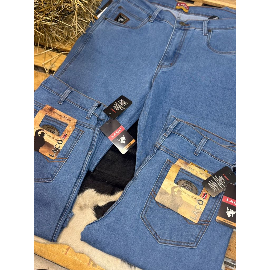 Calça masculina laço country trabalho laçador montaria rodeio vaquejada